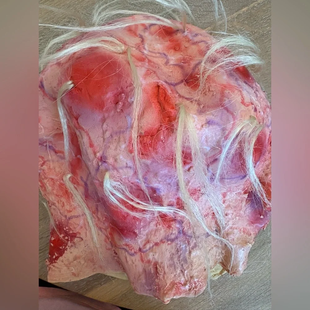 Halloween Mask - Adult os - Burned Man Face - unisex - Picture 2 of 9